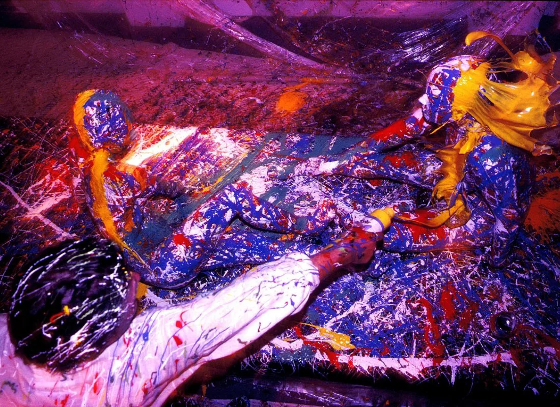 Farbenfrohes neoexpressionistisches Werk von Markus Tollmann